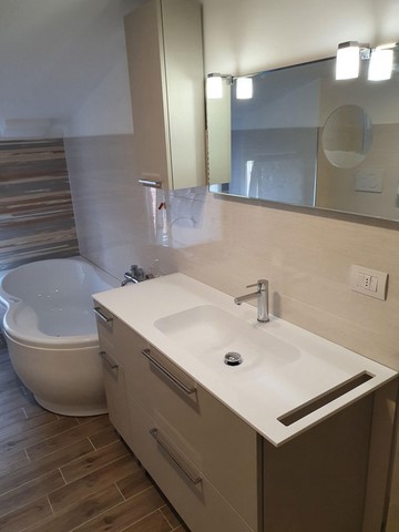 mobile lavabo a terra