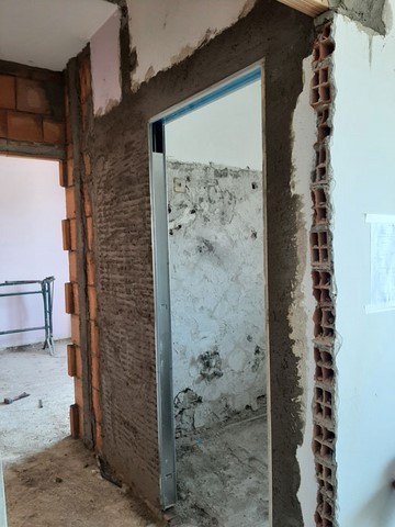 muratura telaio di porta scorrevole muratura telaio di porta scorrevole