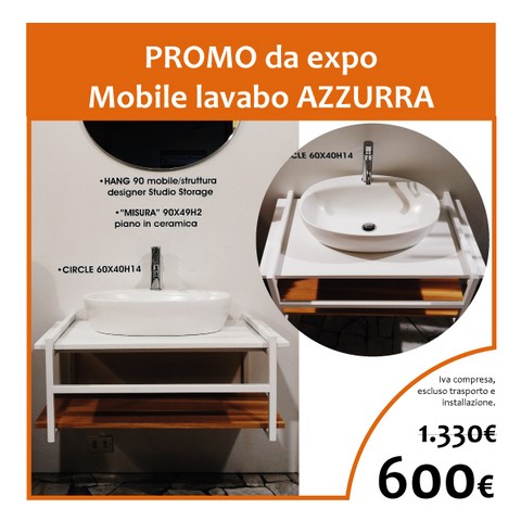promozione lavabo da esposizione