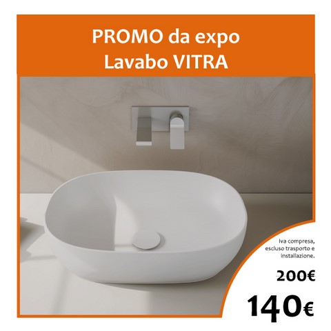 promo lavabo da esposizione