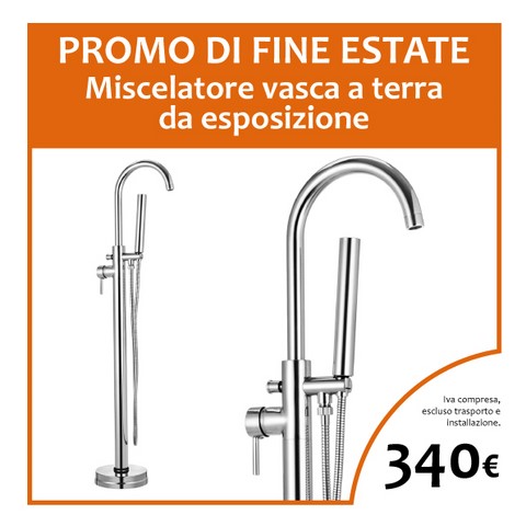 promozione colonna vasca da esposizione